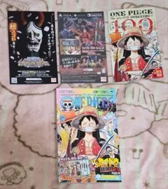 ワンピース　100巻　百巻　チラシ　帯付き　漫画　コミック　初版本　第1刷