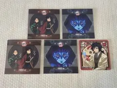 5点　鬼滅の刃　コースター　ポストカード　まとめ売り　無限城編　純喫茶