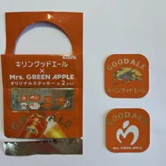 Mrs. GREEN APPLE キリンビール　オリジナルステッカー 2枚セット