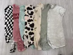 男の子　まとめ服　　夏服　ロンパース　80