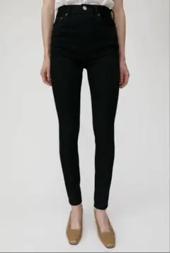 MOUSSY HW Rebirth BLACK SKINNY 24inch