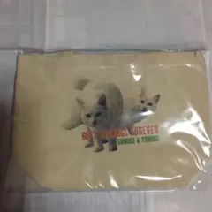 つむぎ、よもぎ猫トートバッグ KALDI フェリシモ猫部