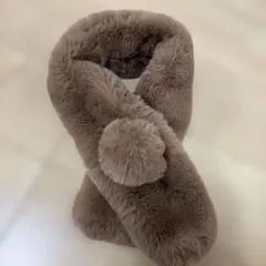 匿名配送★フェイクファーティペット★ブラウン★