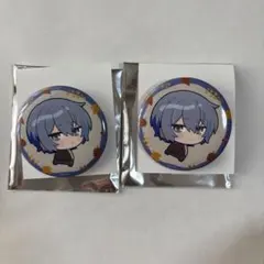 小柳ロウ　缶バッチ　まねきねこコラボ