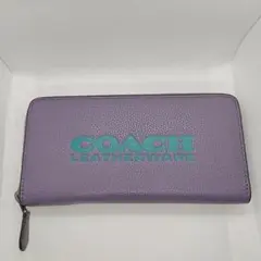 COACH コーチ 長財布 アコーディオン グラフィック CW715 グリーン