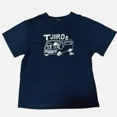 T字路s Tシャツ 黒 バンドTシャツ イラスト付