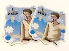 【限定】進撃の巨人 日田フェスタ　ステッカー　2枚セット　コニー