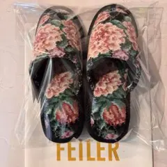 新品 フェイラーFEILER ロマンスヒールスリッパ