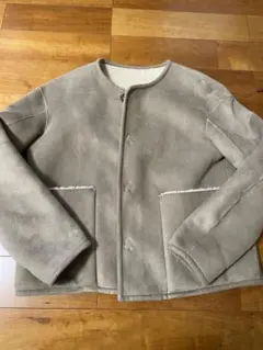 LE GLAZIK ルグラジック リバーシブル フェイクムートンジャケット