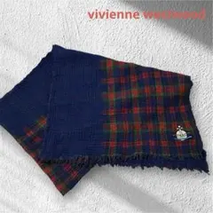 Vivienne Westwood オーブ刺繍 マフラー ストール