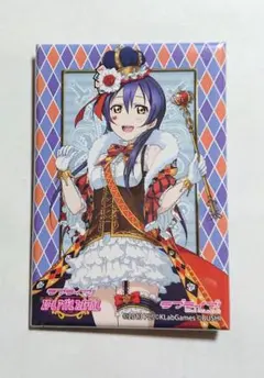 ラブライブ！ 園田海未　スクエアバッジ Ver.3