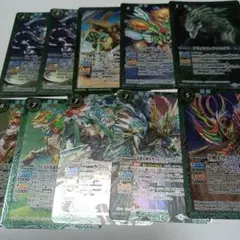 バトルスピリッツ カード 緑 10枚 セット