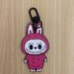 ラブブ キーホルダー ビビットピンク