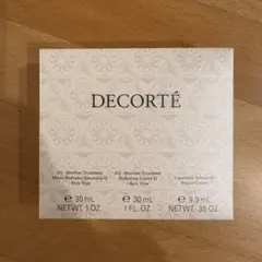 コスメデコルテ　AQ 試供品　乳液・化粧水 各30ml（クリーム10ml）