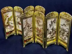 新品・未使用！台湾製/名昼屏風！！2個セットのサムネイル