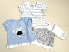 petit main Tシャツ 3点セット 80cm