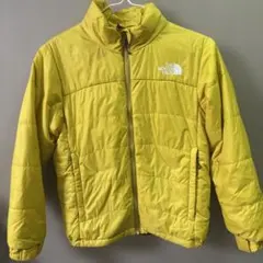 THE NORTH FACE 中綿ジャケット イエロー 140 ナイロンアウター