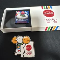 コカコーラピンズ2個のサムネイル