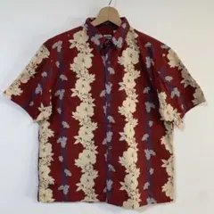 OLD NAVY アロハシャツ パイナップル柄 ネイビー L - メルカリ