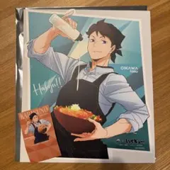 大戸屋×ハイキュー!! コラボ定食 描き下ろしビジュアルボード 及川徹