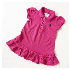 ほぼ未使用♡リボンが可愛い！正規品 ラルフベビー ワンピース 9M