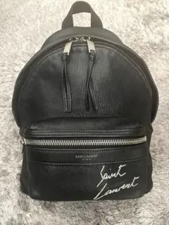 【希少品】SAINT LAURENT ブラック リュック