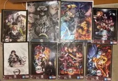 一番くじ　鬼滅の刃　ビックメタリックシート2種　H賞 ポスターコレクション　6種