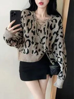 レオパード　トップス