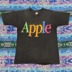 90s Apple ヴィンテージ Tシャツ ブラック Lサイズ USA製のサムネイル