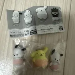 サンリオ かぼちゃパンツフィギュア ポチャッコ ポムポムプリン ガチャガチャ