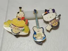 【コンプ】キティ ピンバッジ ハードロックカフェ サンリオ コラボ ❤️TO ALL THE HELLO KITTY LOVERS❤️ Hard Rock Cafe Japan