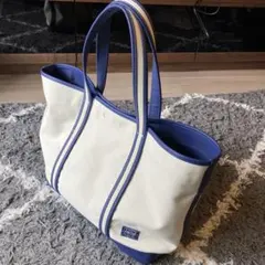 PORTER トートバッグ アイボリー/ネイビーのサムネイル