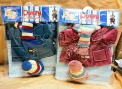 未開封★台紙付　シェリーメ&ダッフィー　コスチューム2点セット　コート2011