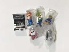 スーパーマリオ　めじるしアクセサリー　第一弾　5種セット　新品