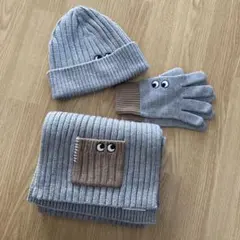 週末特別価格✨ANYA HINDMARCH ニット帽 手袋 マフラー セット