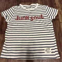 Junk soul ボーダー Tシャツ　120cmのサムネイル
