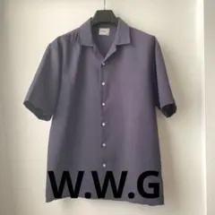 W.W.G ダークグレー 半袖シャツのサムネイル
