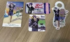 ブルーロック 文房具カフェ シーサイドモチーフ 特典 御影玲王セット