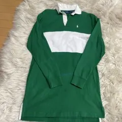 Polo by Ralph Lauren 長袖ラガーシャツ グリーンワンピースのサムネイル
