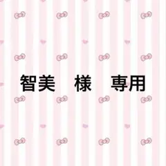 智美　様　専用