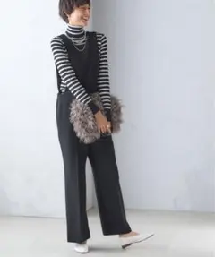 ストレッチ サロペットのサムネイル