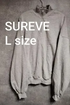 SUREVE シュリーブ トップス トレーナー ハーフジップ アベイル L