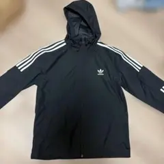 adidas ナイロンジャケット ブラック