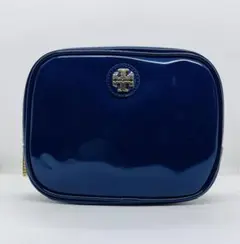 ◆ TORY BURCH トリーバーチ レディースポーチ 藍色 美品◆