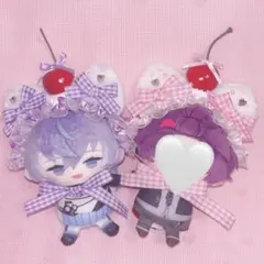 にじぱぺ にじぱぺっと ヘッドドレス ぬい服 さくらんぼ 猫耳 猫 紫