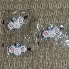 mikko ぷっくりラバーヘアピン chuu チュー