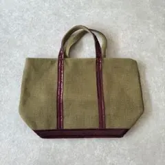 【美品】vanessa bruno ヴァネッサブリューノ トートバッグ カーキのサムネイル