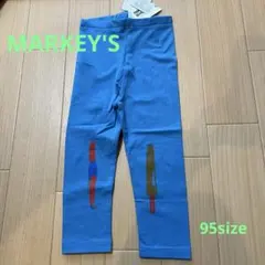 マーキーズ MARKEY'S プリント レギンス ライトブルー 95sizeのサムネイル