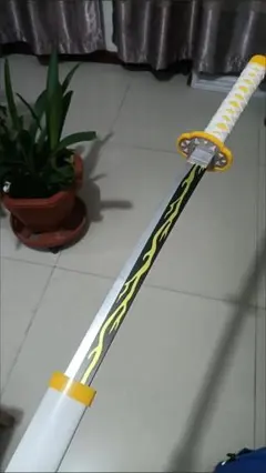 あがつま ぜんいつ 日輪刀 コスプレ 道具 木刀 完成度高い 成人