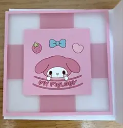 サンリオ スクエア クリアラバーコースター 2 マイメロディ　②